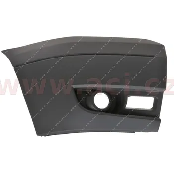 Mlhový světlomet roh předního nárazníku tmavě šedý s otvorem pro mlhové světlomety P