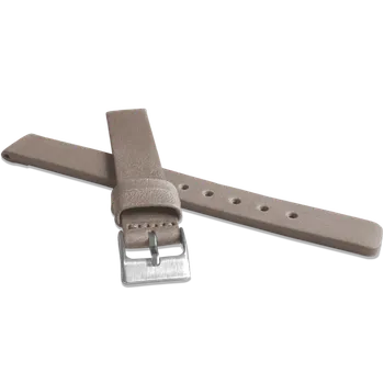 Řemínek na hodinky LAVVU Béžový hladký řemínek PLAIN z luxusní kůže Top Grain - 16 LSCUF16