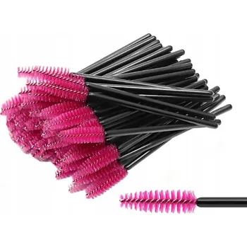 Zubní kartáček SPIRAL KARTÁČEK BRUSH ČERNÝ 50 Ks růžových štětin