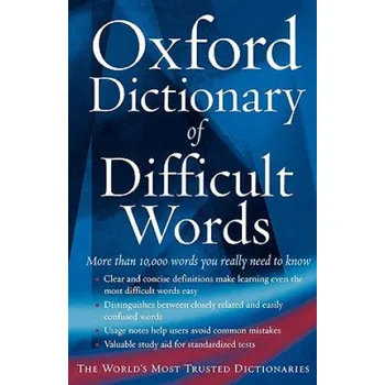 Učebnice Oxford Dictionary of Difficult Words (Archie Hobson)(Brožovaná)