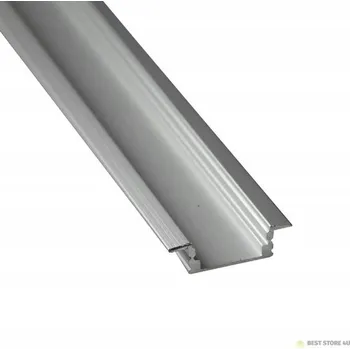 Bezpečnostní kamera Profil Basic zapuštěný střední stříbrný 2,0m eloxovaný