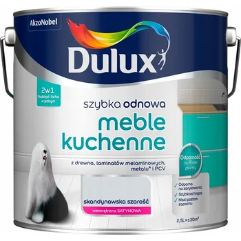barva na zeď Dulux Skandinávská šedá 2,5 l