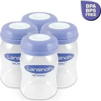 Odsávačka mléka Lansinoh Zásobníky láhve na uskladnění mateřského mléka 4 ks