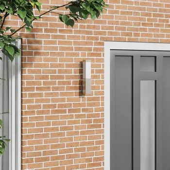 Venkovní osvětlení Venkovní nástěnné svítidlo Stříbrná 10.5 x 6 x 33 cm IM_4005959