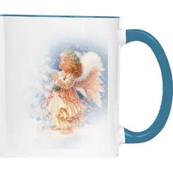 T-shock Hrnek malý barevný s potiskem Anděl