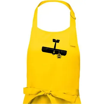 Kuchyňská zástěra RC letadlo - Pánská zástěra na vaření - Univerzální velikost ( Žlutá )