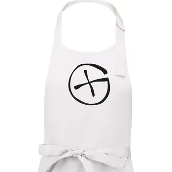 Kuchyňská zástěra Geocachka - Pánská zástěra na vaření - Univerzální velikost ( Bílá )