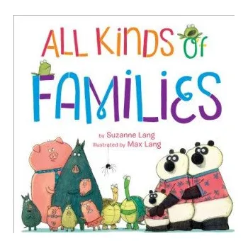 Cizojazyčná kniha All Kinds of Families (Suzanne Lang)(Leporelo)