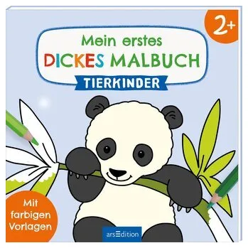 První čtění Mein erstes dickes Malbuch ab 2 - Tierkinder - Corina Beurenmeister