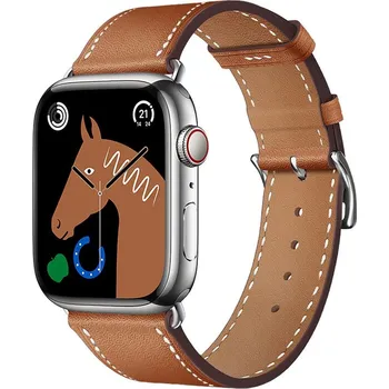 Řemínek na hodinky Kryt řemínku Forcell F-Design Fa20 Magnetic Eco Leather Strap Apple Watch 38 / 40 / 41 mm Brown