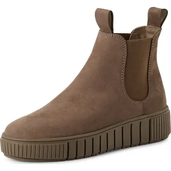 Dámská zimní obuv DÁMSKÉ KOTNÍKOVÉ BOTY TAMARIS 1-25403-43 341 BÉŽOVÁ Barva: BÉŽOVÁ, Velikost: 39