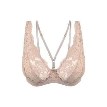 Podprsenka Nevyztužená podprsenka Mediolano 19152 Jasmin - braletka Mocca 85B