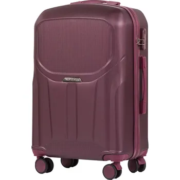 Cestovní kufr WINGS PREDATOR ABS BURGUNDY malý S