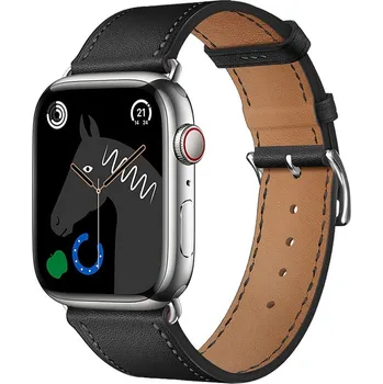 Řemínek na hodinky Řemínek Apple Watch Forcell F-Design FA20 magnetická eko kůže 42 / 44 / 45 / 49 mm černý