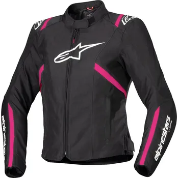 Sportovní oblečení Dámská bunda na motorku Alpinestars Stella T-SPS 2 Waterproof černo-bílo-růžová L