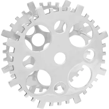 Stojan na víno Stojan na víno Stříbrná 39 x 39 x 14 cm Hliník IM_42000152