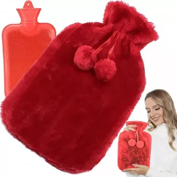 Termofor Termofor s měkkým potahem z jemného plyše - 1700 ml