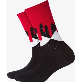 Dámské ponožky BURLINGTON NOGAVICE BLOODY HALLOW. BLACK 36-41 588984