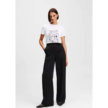 KALHOTY KARL LAGERFELD EVERYDAY PANTS BLACK