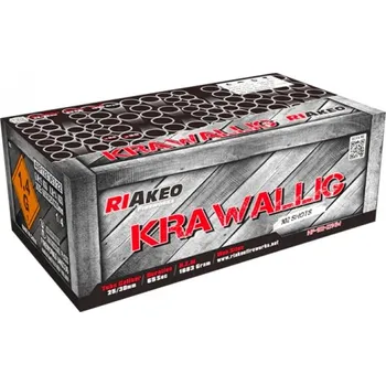 Zábavní pyrotechnika Kompaktní ohňostroj Krawallig 102ran / 25,30mm