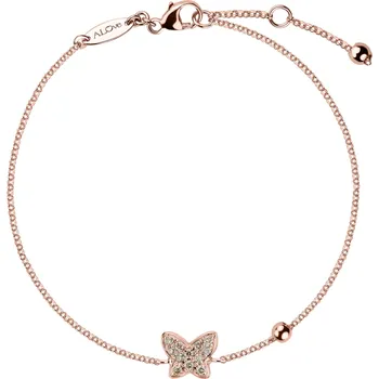 Náramek Náramek s hnědými diamanty Poetic Message