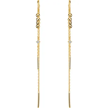 Náušnice Náušnice s diamantem Jazz