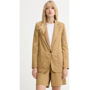 Dámské sako Sako MAX&Co. 2526046061200 žlutá 10A, vel. 38