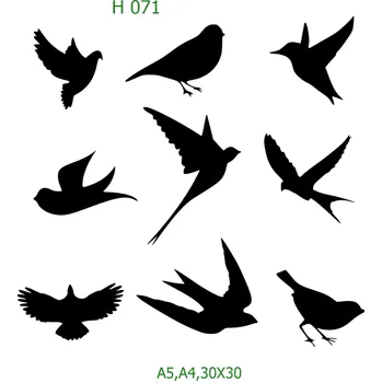 Šablona H 071 - A4 , Nelepící folie