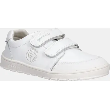 Dívčí tenisky Dětské kožené tenisky Garvalin bílá barva, 252510 252510.28.34 00B, EUR 28