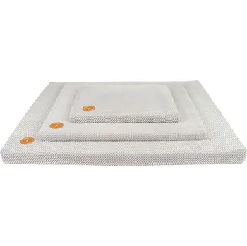 Pelíšek pro psa LAUREN design Matrace pro psy Demi PREMIUM, světle šedá Velikost: 70 x 60 x 3 cm