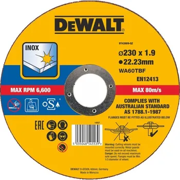 Řezný kotouč DeWalt DT43909-QZ