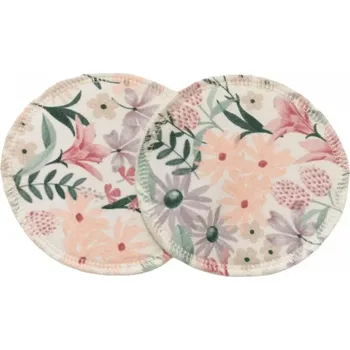 Vložka do podprsenky Breberky BIO vložky do podprsenky (BioBavlna) - Divoké květy