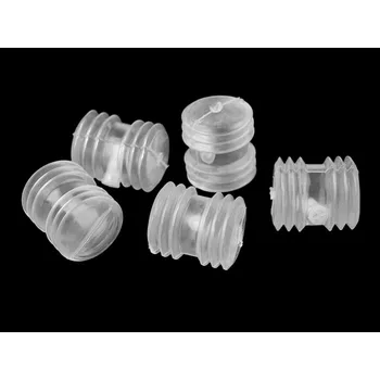 Pískátko do textilních výrobků 24x28 mm, malé, transparent