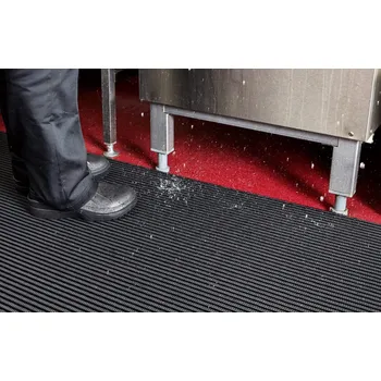 Rohožka Průmyslová univerzální protiskluzová a protiúnavová rohož do dílen 0,75 x 10 m