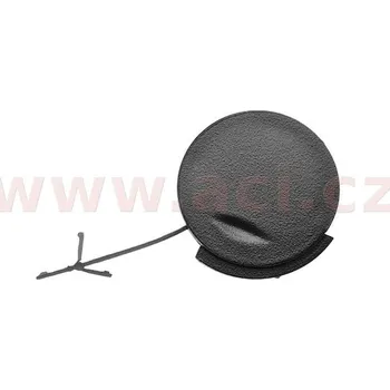 Auto-moto krytka otvoru tažného háku předního nárazníku, černá