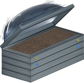 vyvýšený záhon LANITPLAST ARBACH 18080 4-set