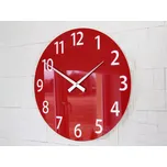 Nástěnné hodiny Amadeus červené