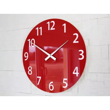 Hodiny Nástěnné hodiny Amadeus červené