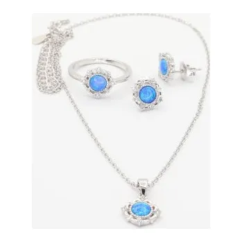 Souprava šperků Stříbrná souprava