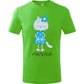 Dětské tričko Zvěrokruh kočky Panna Velikost: 146/10 let, Barva trička: Apple green