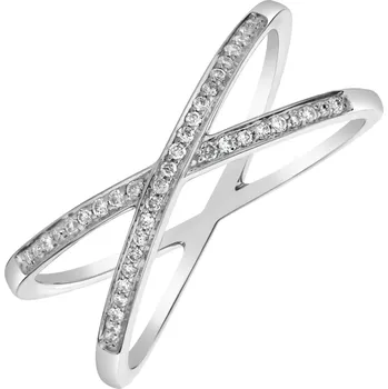 Prsten Prsten s diamanty Peace Twin