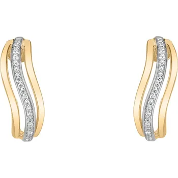 Náušnice Náušnice s diamanty Midnight Sea