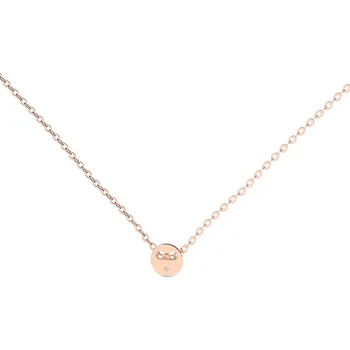 Náhrdelník Náhrdelník s diamantem Minimalism