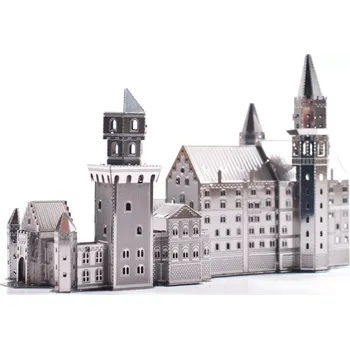 3D puzzle Metal Earth 3D puzzle Zámek Neuschwanstein 33 ks