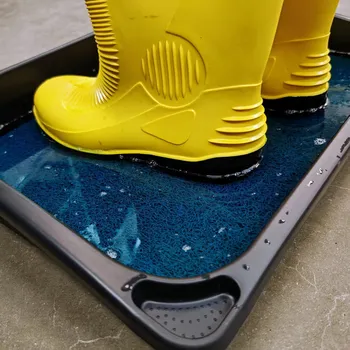 Rohožka Hygienická dezinfekční rohož (vanička) pro obuv a podrážky - 71,5 x 35 x 3,3 cm