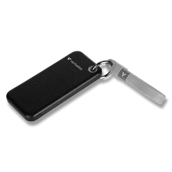 Externí pevný disk Verbatim Pocket SSD - kapesní externí disk - USB-C, 2000 GB