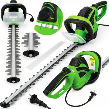 Nůžky na živý plot ONDRAGON Elektrické nůžky na živý plot 2200 W – délka lišty 61 cm