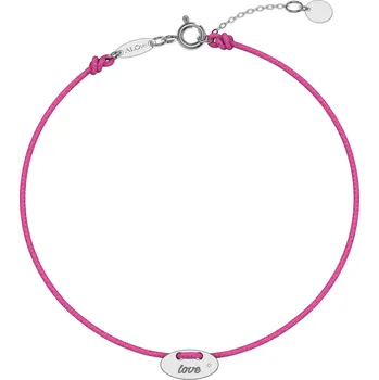 Náramek Diamantový náramek se šňůrkou Mini Stamp