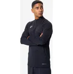 KIPSTA Mikina s 1/2 zipem CLR Club pro dospělé 2XL ČERNÁ|ŠEDÁ