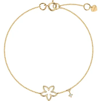 Náramek Náramek s diamantem Flowery dream